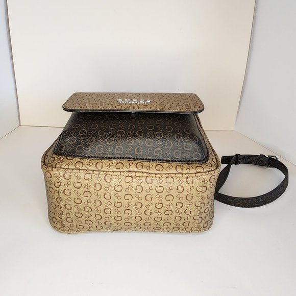 Guess Maxina Logo Mid-Size Backpack - Mocha Brown - NWT - Picture 6 of 7